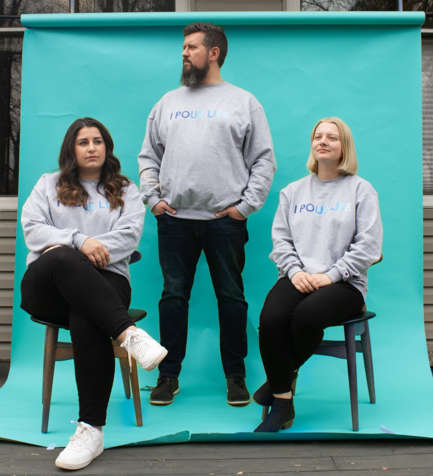 I Pour Life Champion Crewneck